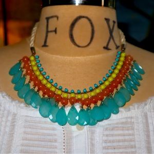 Multi Colored Beaded Necklace